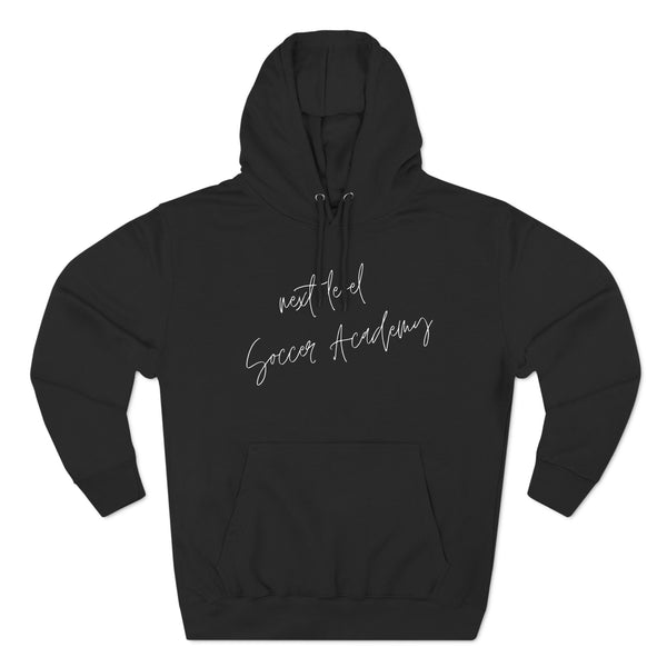 Three-Panel Fleece Hoodie - Pen