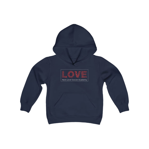 Youth Heavy Blend Hooded Sweatshirt - Love