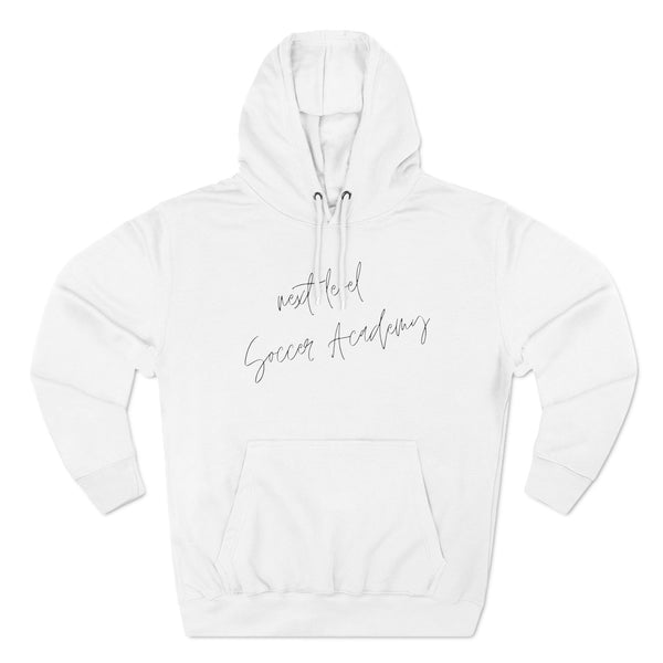 Three-Panel Fleece Hoodie - Pen