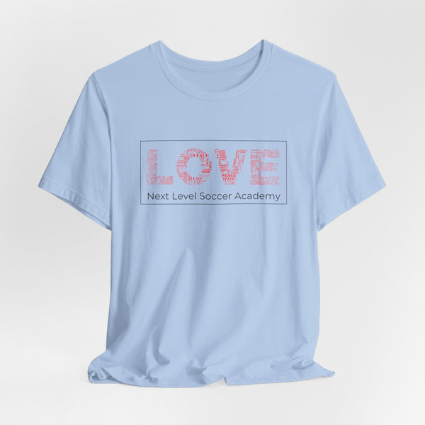 Unisex Jersey Short Sleeve Tee - Love