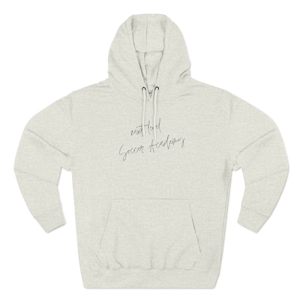 Three-Panel Fleece Hoodie - Pen