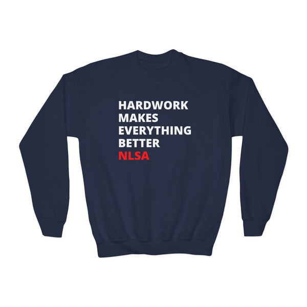 Youth Crewneck Sweatshirt - Hardwork