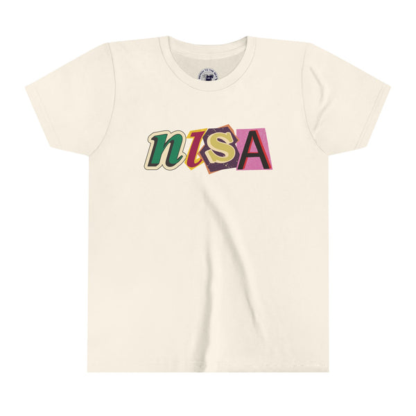 Youth Short Sleeve Tee - Cut Outs