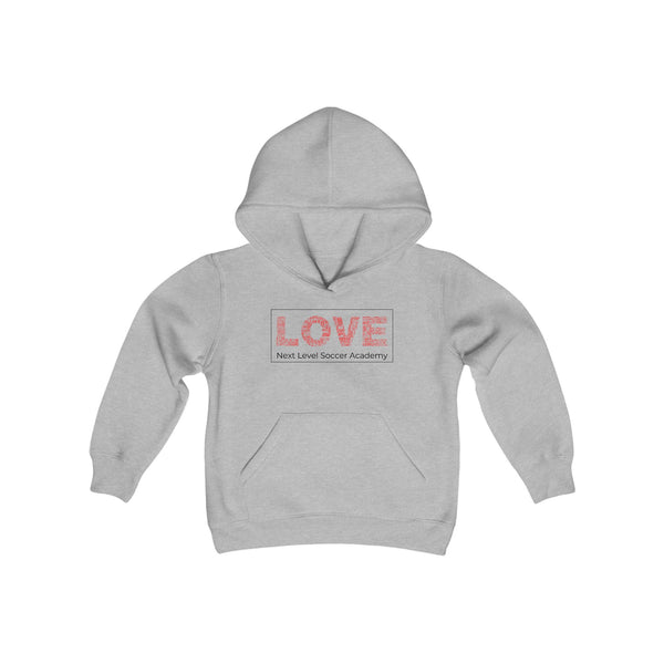 Youth Heavy Blend Hooded Sweatshirt - Love