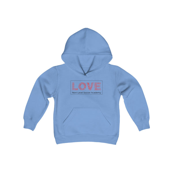 Youth Heavy Blend Hooded Sweatshirt - Love