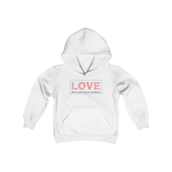 Youth Heavy Blend Hooded Sweatshirt - Love