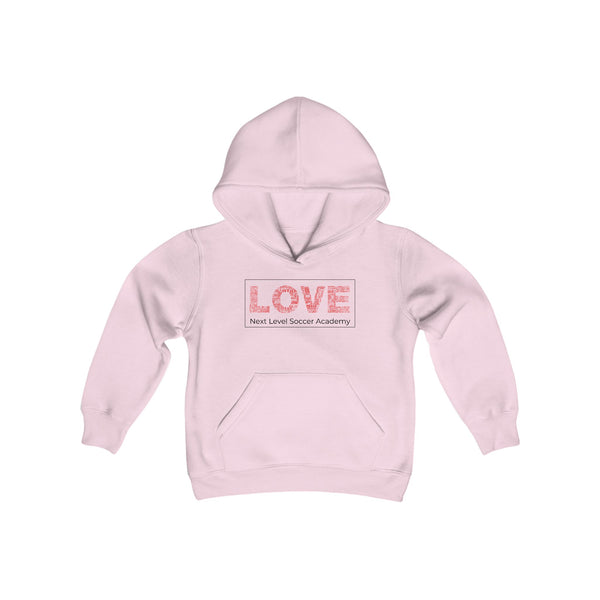 Youth Heavy Blend Hooded Sweatshirt - Love