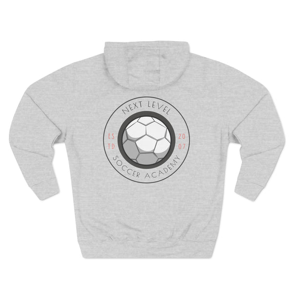 Three-Panel Fleece Hoodie - Ball