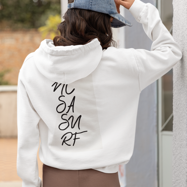 Three-Panel Fleece Hoodie - F&B Script