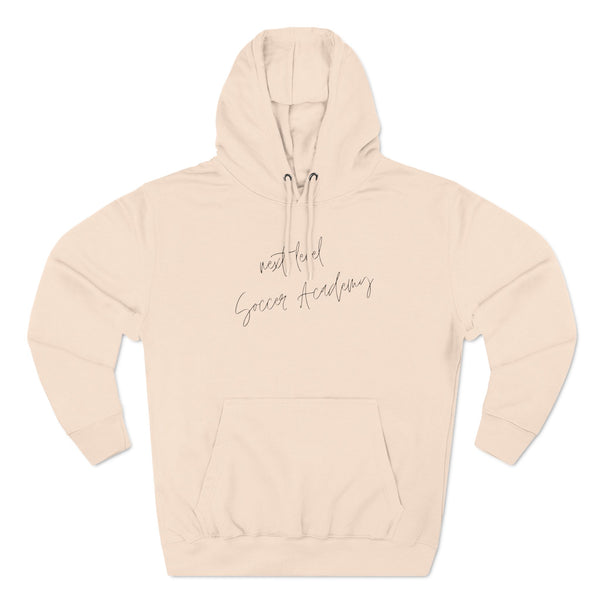 Three-Panel Fleece Hoodie - Pen