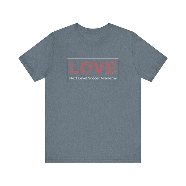 Unisex Jersey Short Sleeve Tee - Love