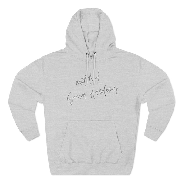 Three-Panel Fleece Hoodie - Pen