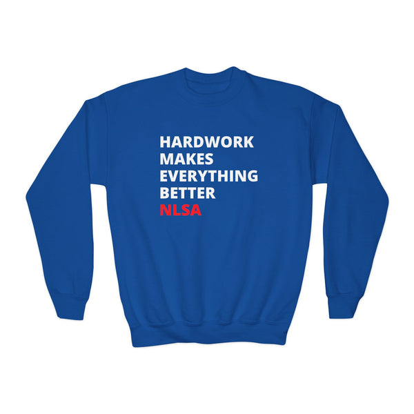 Youth Crewneck Sweatshirt - Hardwork