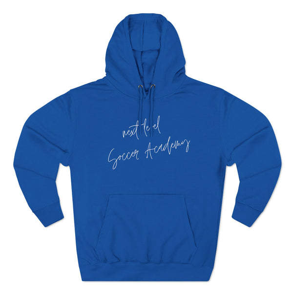 Three-Panel Fleece Hoodie - Pen