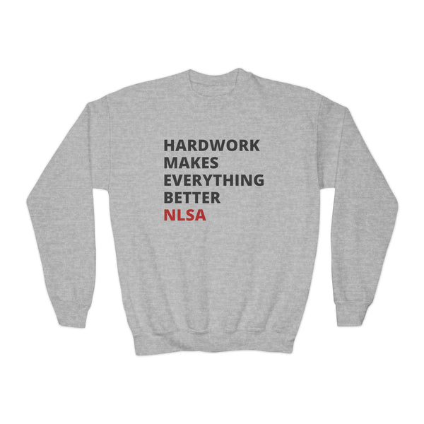 Youth Crewneck Sweatshirt - Hardwork