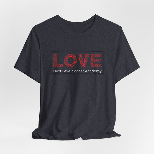 Unisex Jersey Short Sleeve Tee - Love