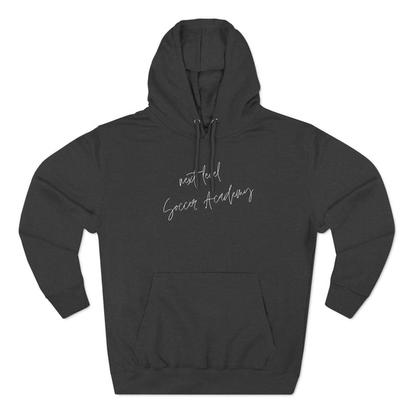 Three-Panel Fleece Hoodie - Pen