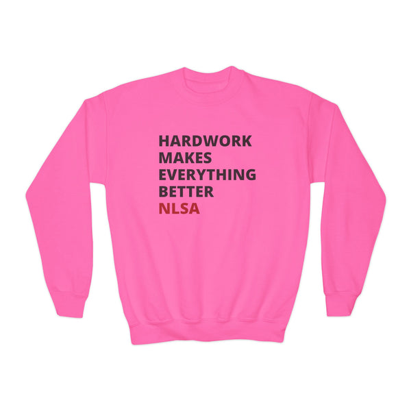 Youth Crewneck Sweatshirt - Hardwork