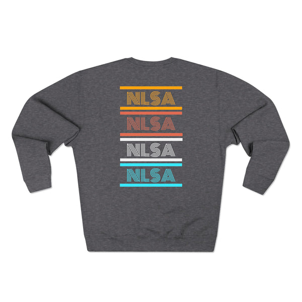 Unisex Crewneck Sweatshirt - Retro Repeat