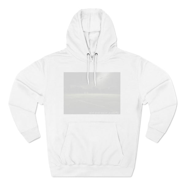 Three-Panel Fleece Hoodie - Blur