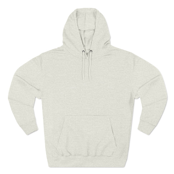 Three-Panel Fleece Hoodie - Spiral