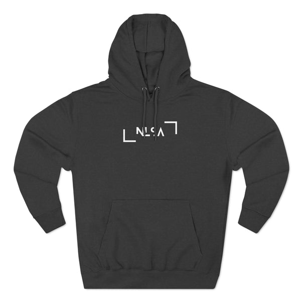 Three-Panel Fleece Hoodie - Tech