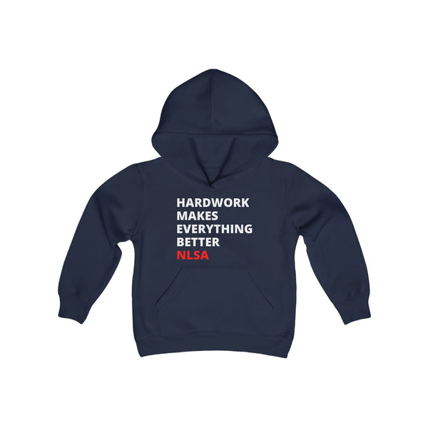 Youth Heavy Blend Hooded Sweatshirt - Hardwork