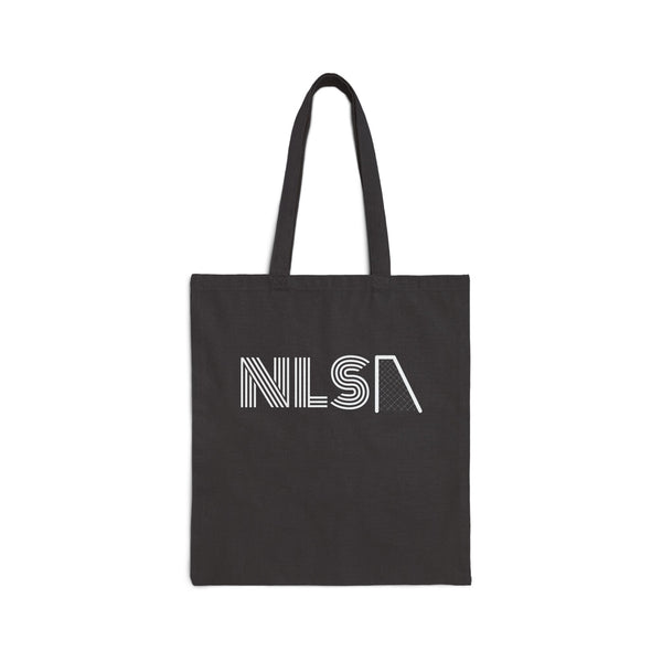 Cotton Canvas Tote Bag - Black Goal