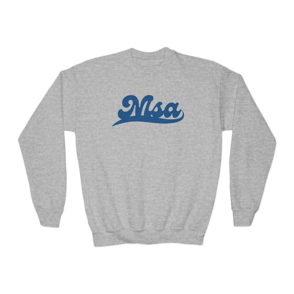 Youth Crewneck Sweatshirt - Swoosh