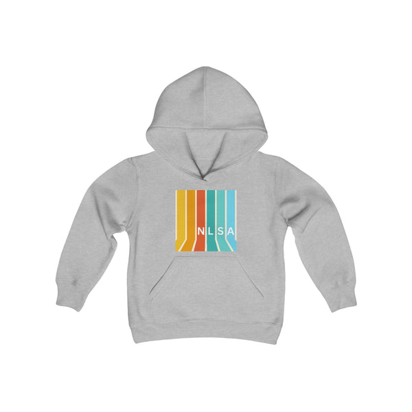 Youth Heavy Blend Hooded Sweatshirt - Stripes