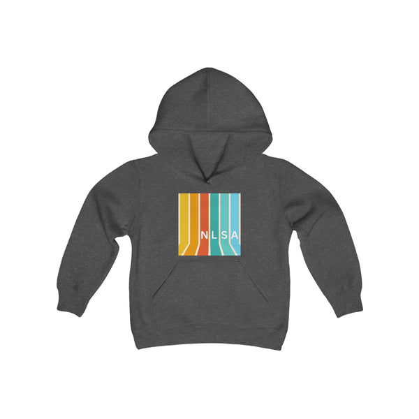 Youth Heavy Blend Hooded Sweatshirt - Stripes