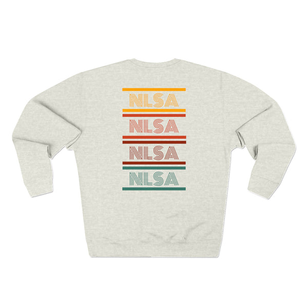 Unisex Crewneck Sweatshirt - Retro Repeat