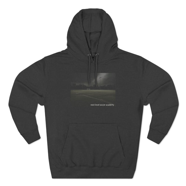 Three-Panel Fleece Hoodie - Blur