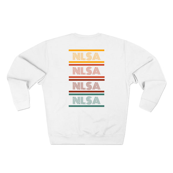 Unisex Crewneck Sweatshirt - Retro Repeat