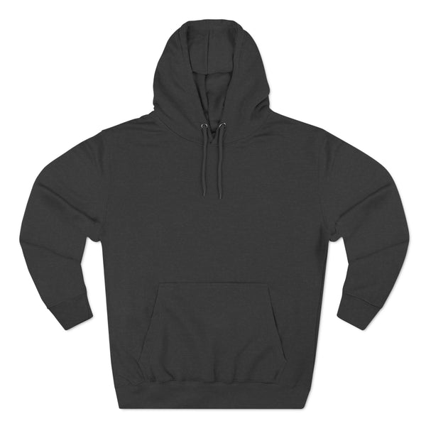 Three-Panel Fleece Hoodie - Fashion