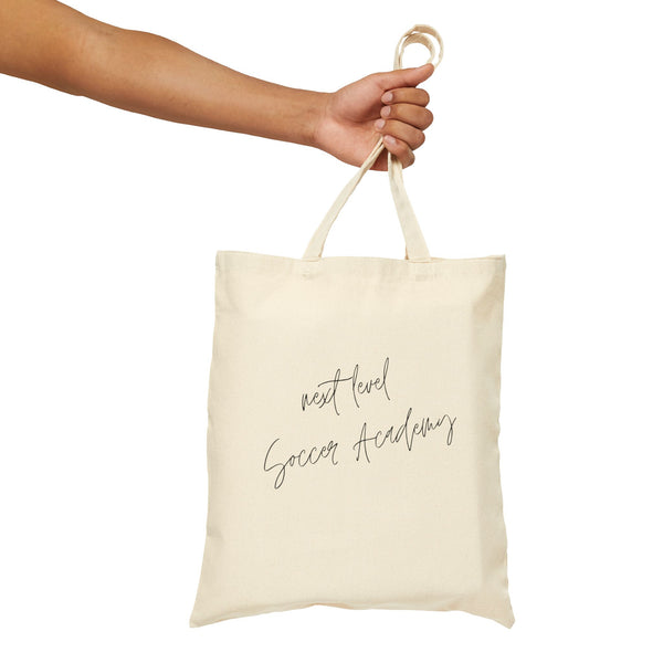 Cotton Canvas Tote Bag - Handwritten