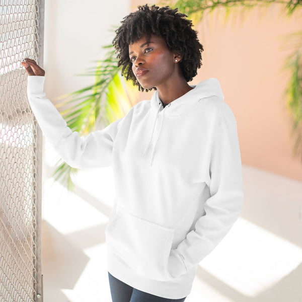 Three-Panel Fleece Hoodie - Fashion