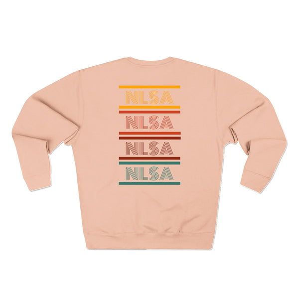 Unisex Crewneck Sweatshirt - Retro Repeat