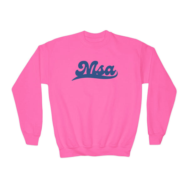 Youth Crewneck Sweatshirt - Swoosh