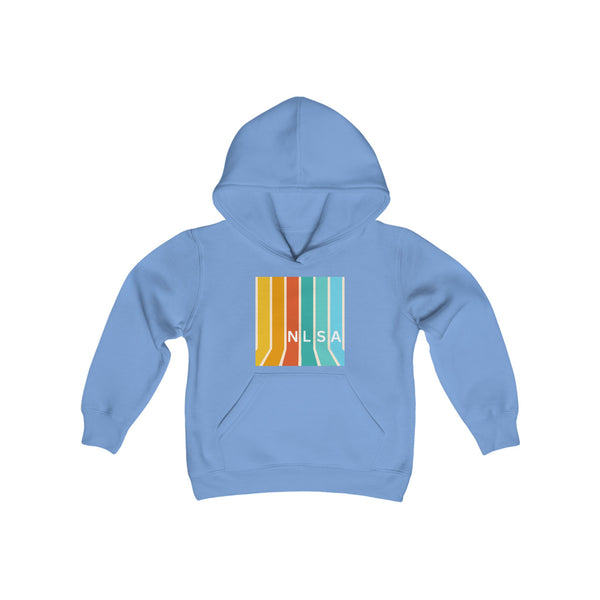 Youth Heavy Blend Hooded Sweatshirt - Stripes