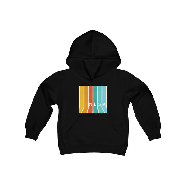 Youth Heavy Blend Hooded Sweatshirt - Stripes