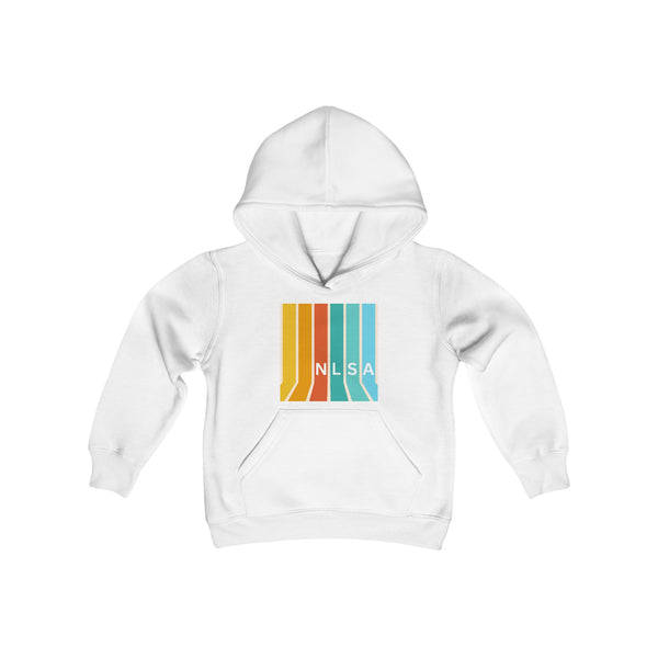 Youth Heavy Blend Hooded Sweatshirt - Stripes