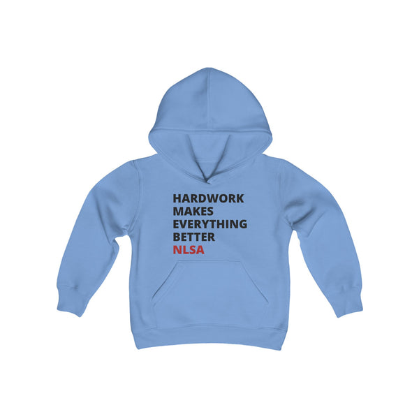 Youth Heavy Blend Hooded Sweatshirt - Hardwork