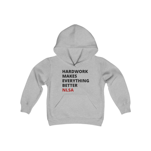 Youth Heavy Blend Hooded Sweatshirt - Hardwork