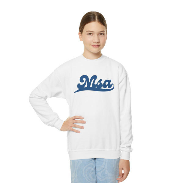 Youth Crewneck Sweatshirt - Swoosh