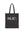 Cotton Canvas Tote Bag - Black Goal