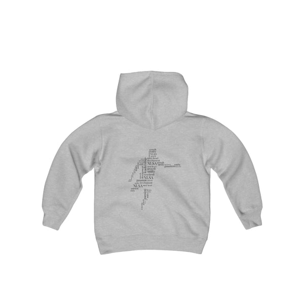 Youth Heavy Blend Hooded Sweatshirt - Word Art