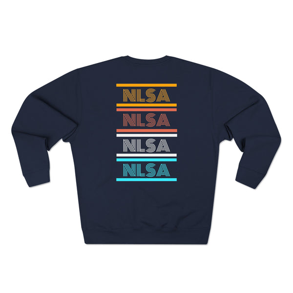 Unisex Crewneck Sweatshirt - Retro Repeat