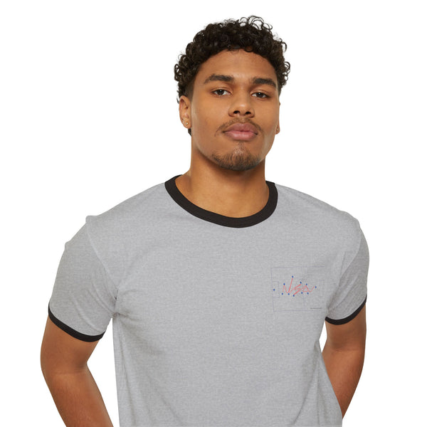 Unisex Cotton Ringer T-Shirt - BB RedForm