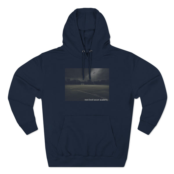 Three-Panel Fleece Hoodie - Blur